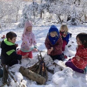 Read more about the article Thriving in the Winter at Thrive Forest School