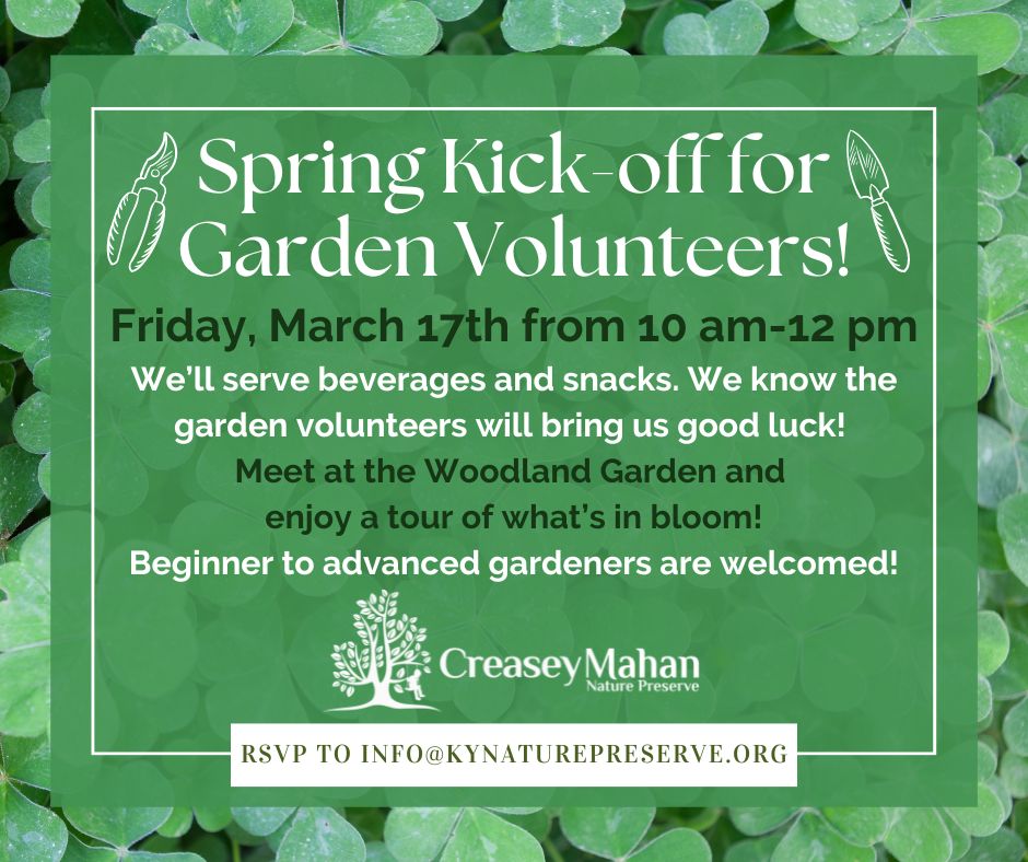 Read more about the article Spring Kick-off for Garden Volunteers!
