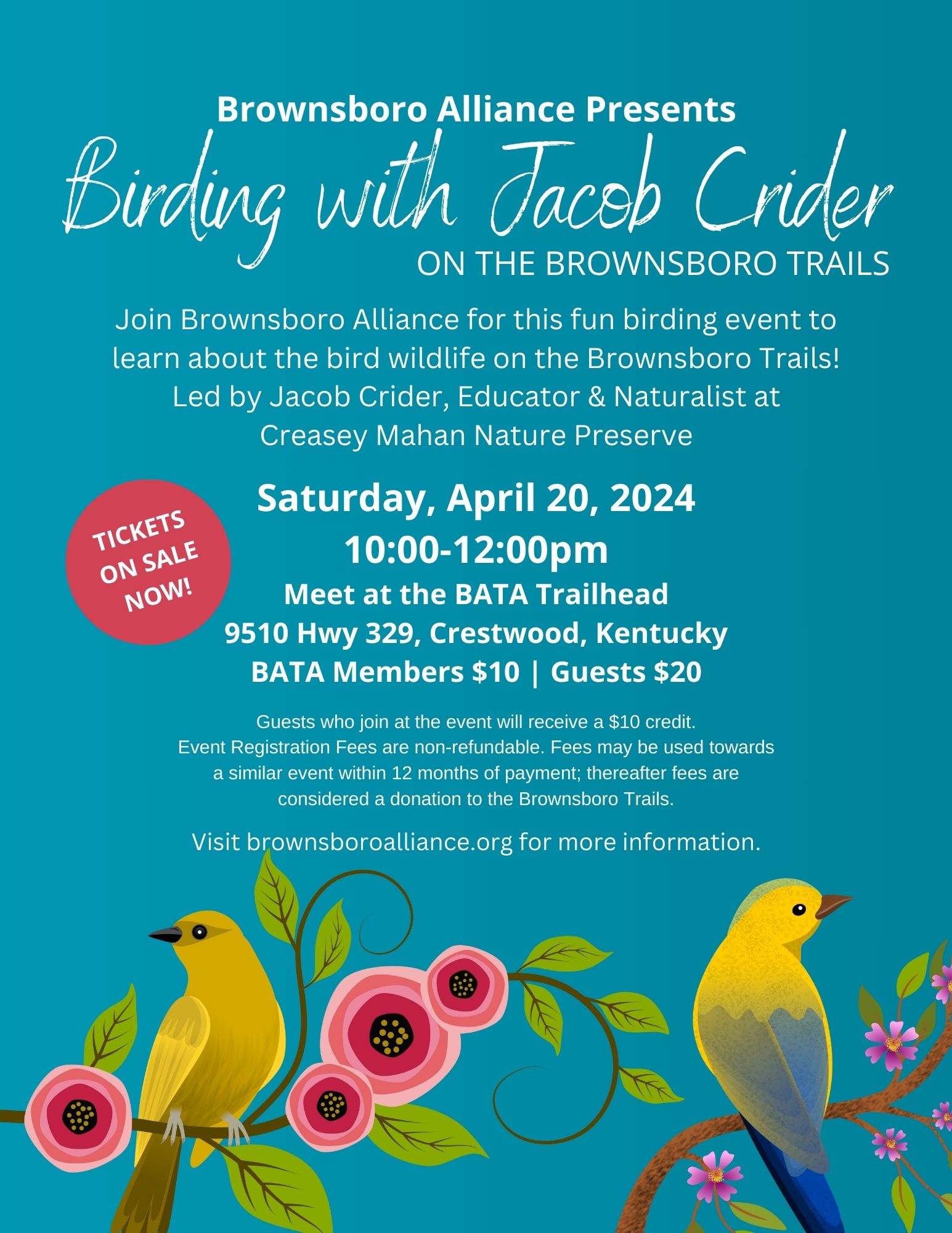 Read more about the article Birding with Jacob On the Brownsboro Trails